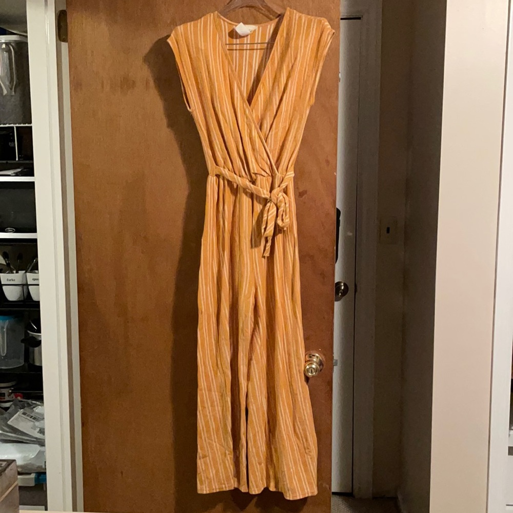 Yellow jumpsuit